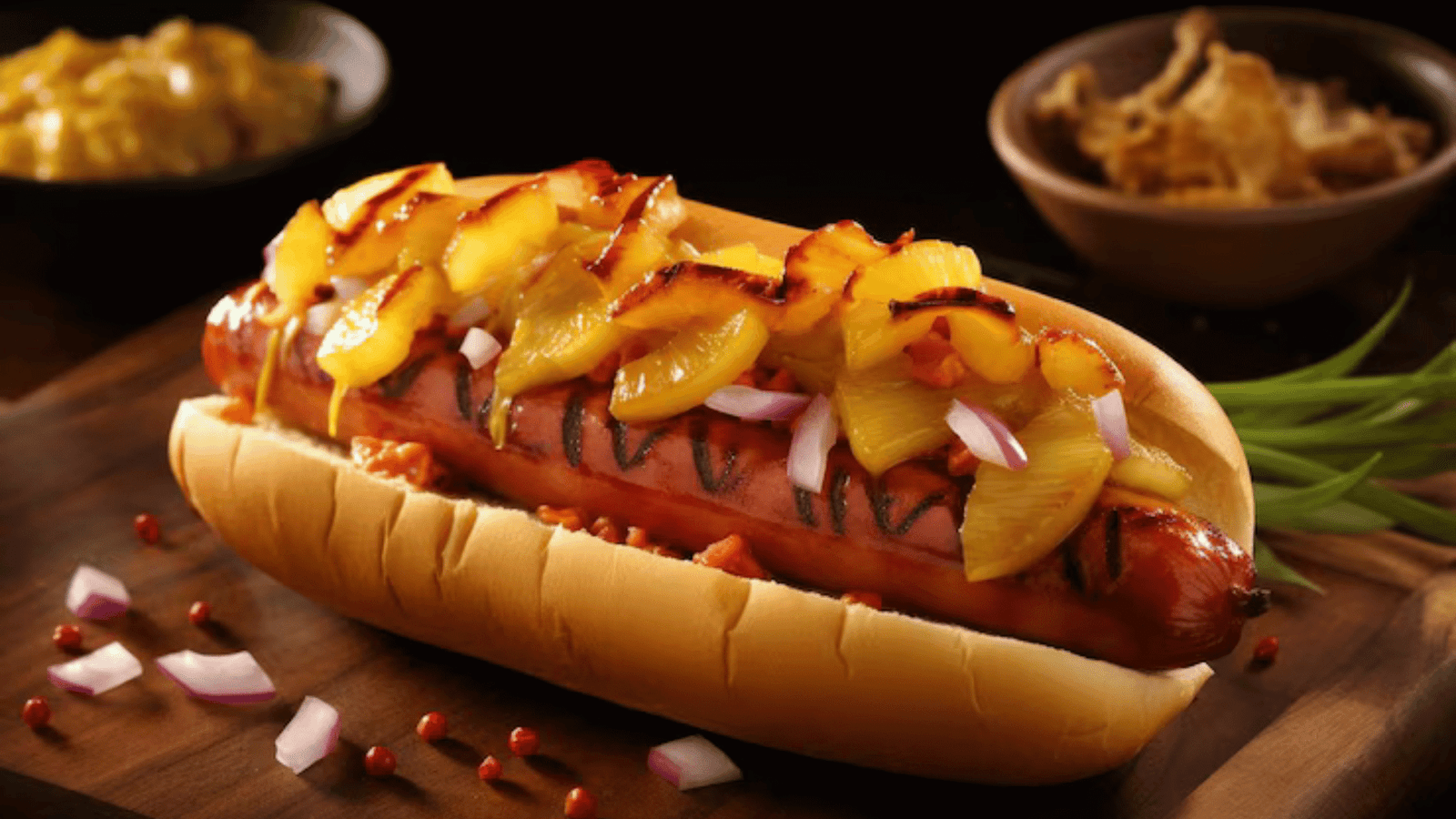 chicken sausage hot dog recipe indian